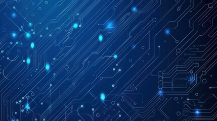 Fototapeta premium Abstract Digital Circuitry Background
