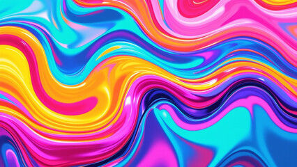 Obraz premium vibrant absract illustration texture background.