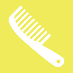 comb sign symbol vector icon