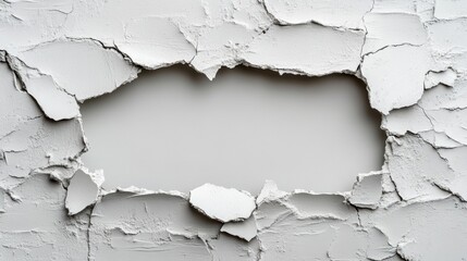 Cracked Wall Texture with an Empty Space for Text Insertions