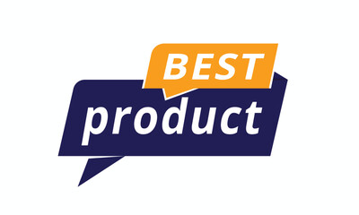 Best product - Banner poster or tag set for shop icon. vector design element.