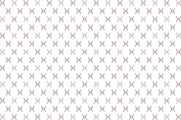 丸みを帯びたバツマークが並ぶパターン背景