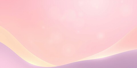 Delicate pastel waves flow softly across the canvas, embodying the essence of spring with soothing colors and an inviting atmosphere for reflection and creativity