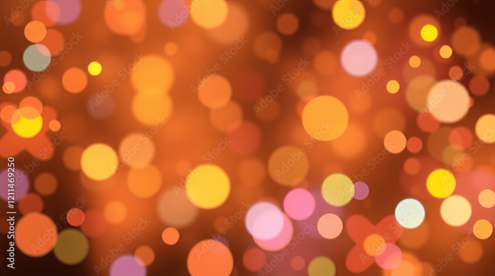 Poster swirling circles of color in warm and vibrant hues create a joyful atmosphere, perfect for spring-th
