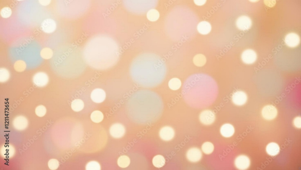 Wall mural abstract background with bokeh , a bright beautiful background