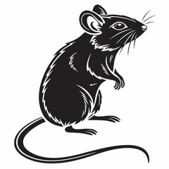 Rat Black silhouette