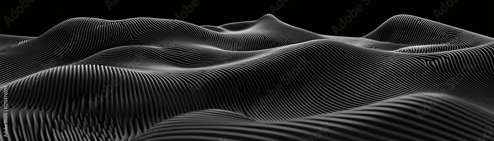 Poster information source documentation, sleek digital files, structured layers, monochrome design, clean m