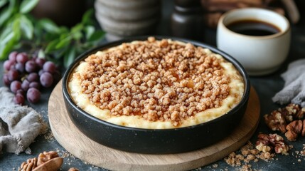Delicious Crumble Rice Pudding Dessert Recipe