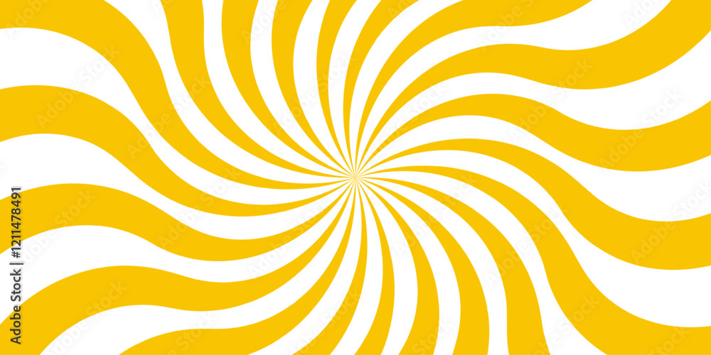 Poster abstract background with rays retro starburst. funky ray elements, circle motifs, reminiscent of cir