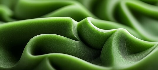 Close-Up of Emerald Green Jade Carving