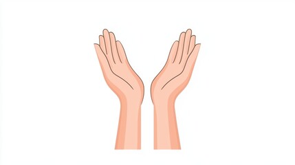 Obraz premium Open Hands Symbolizing Care and Support for Healing and Growth