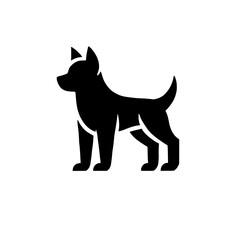 Dog Silhouette: A simple yet powerful silhouette of a dog in profile, capturing the essence of canine loyalty and companionship. Perfect for minimalist designs, pet-related projects, and branding. 