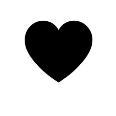Black Heart Silhouette 