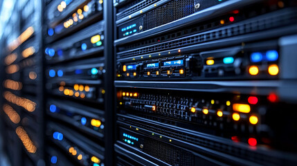 Exploring the Intricacies of Data Centers: High-Tech Servers and Network Infrastructure