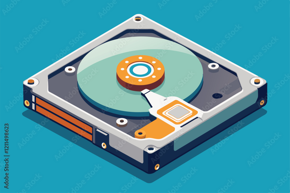 Poster a semantically enhanced hard drive design highlights customization options and technical features ha