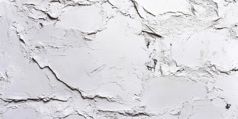 Fototapeta premium Textured white concrete wall background showcasing uneven surfaces with subtle shadows and highlights for a modern and clean aesthetic.