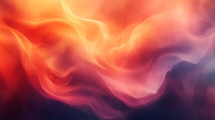 Obraz premium Abstract fiery swirls, cosmic background, design element