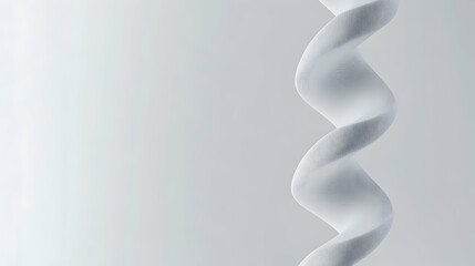 Abstract white spiral against bright background;  design element for website or brochure