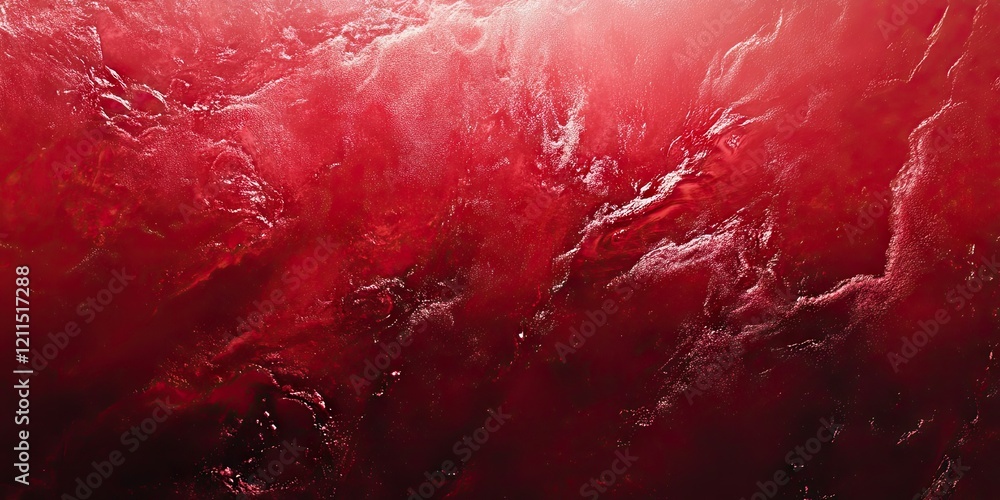 Poster vibrant red abstract texture with fluid patterns and soft gradients creating a dynamic background, p