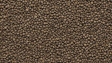 Fototapeta premium Close-up of numerous brown seeds creating a textured, uniform natural background