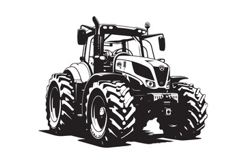Tractor Silhouette Design Bundle