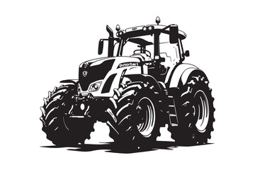 Tractor Silhouette Design Bundle