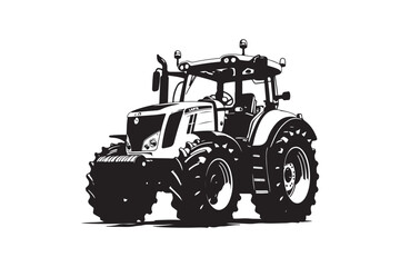 Tractor Silhouette Design Bundle