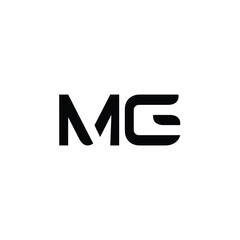 MG monogram logo design letter text name symbol monochrome logotype alphabet character simple logo