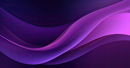 Obraz premium Abstract waves in purple and pink hues create a smooth, flowing design.
