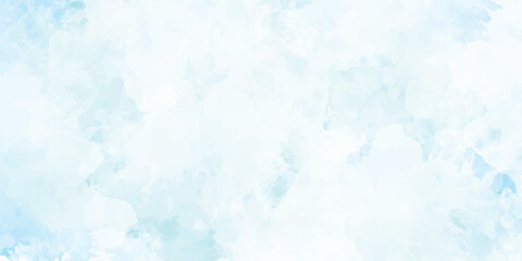 Abstract grunge tint light blue watercolor background abstract light blue and white colors background for design
