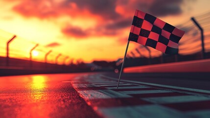 Sunset Race Finish Line