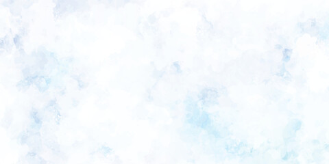 Blue watercolor abstract background Aquarelle painted azure gradient color splashing on textured paper. Vintage water color splash template or canvas for design, retro