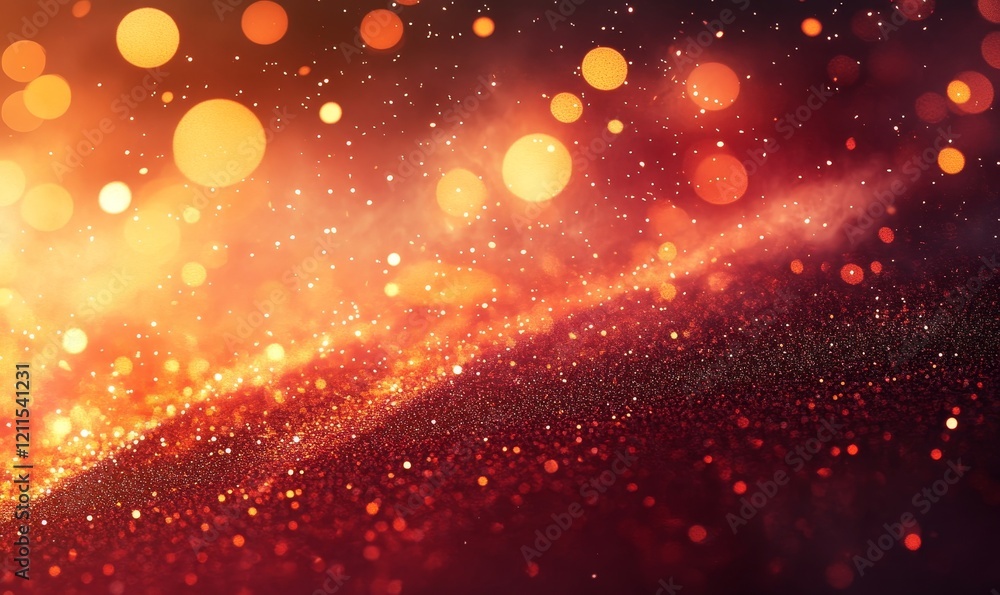 Poster technology particle abstract background, generative ai