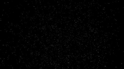 Starry night sky background dark black universe with stars.