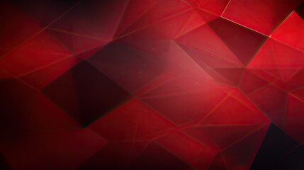 Fototapeta premium Abstract red geometric background with layered shapes and a modern aesthetic.