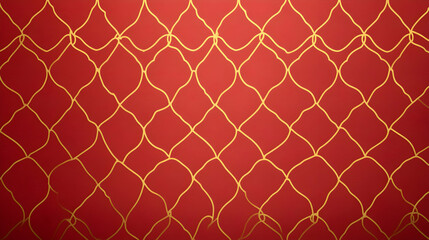 Red gold net pattern background, design texture