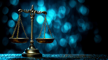 Scales of Justice: Symbol of Law, Equity, and Fairness