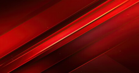 Obraz premium Abstract red diagonal lines create a dynamic and vibrant visual effect.