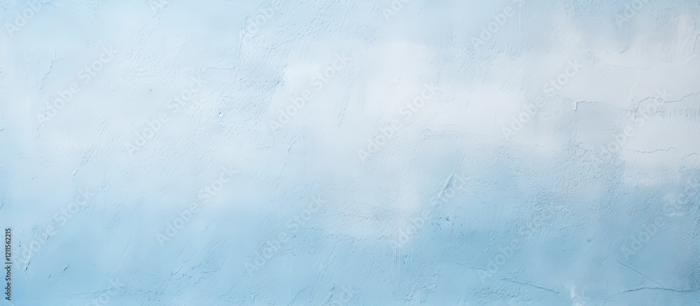 Aufkleber light blue abstract textured wall with rough plaster surface featuring soft gradients providing copy