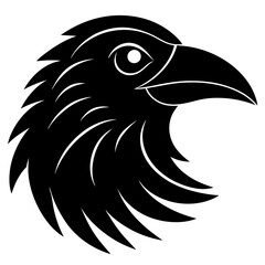 beak outline silhouette vector illustration
