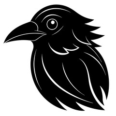 beak outline silhouette vector illustration