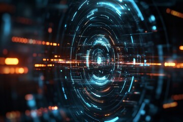 Obraz premium Concept Image Quality Assessment Digital Design, Generative AI