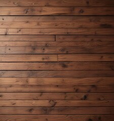 Obraz premium Brown wood plank pattern with subtle shadow effect, wood texture, wood paneling, natural wood finish