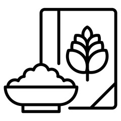 oatmeal single icon
