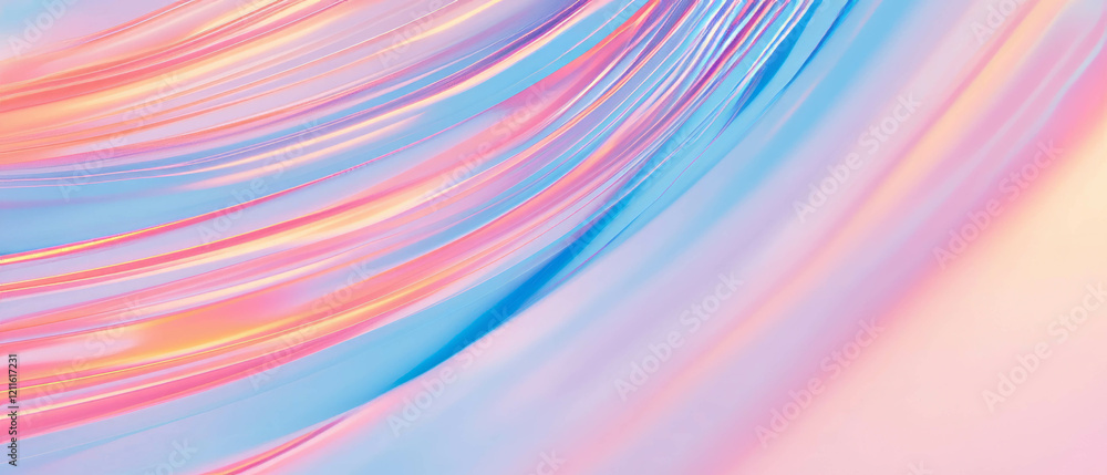 Poster Dynamic abstract background of wires conveying urgency and speed
