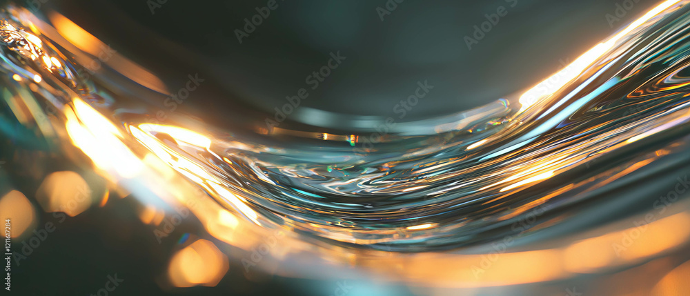 Aufkleber Vortex of Wires Creating Motion and Energy in Abstract Background