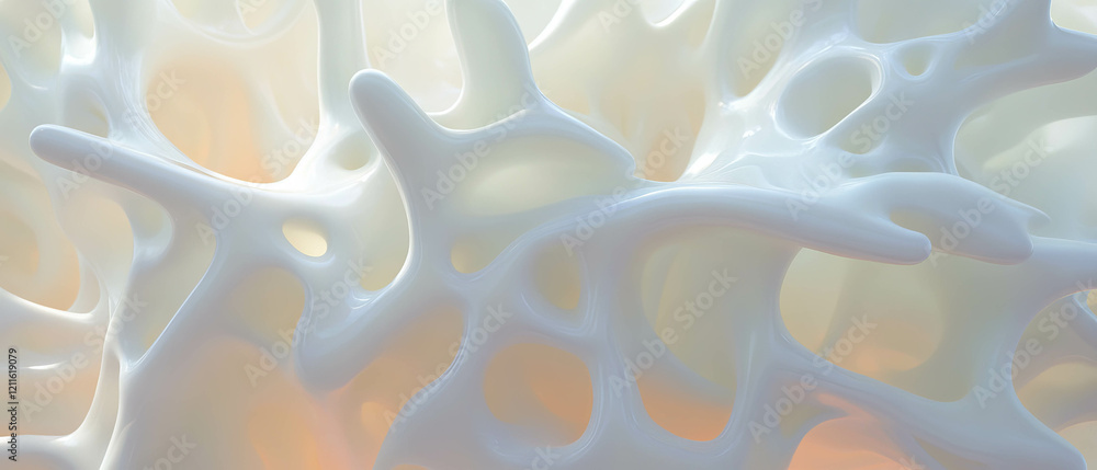 Aufkleber Exploring the depth of abstract patterns with rhythmic movement and visual harmony