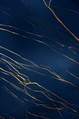 Generated image blue and gold marble luxury background Texture v7 : Generative AI