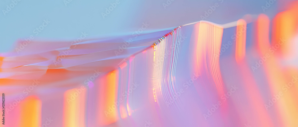 Leinwandbilder Exploring abstract concepts through 3D box plots and data visualization techniques