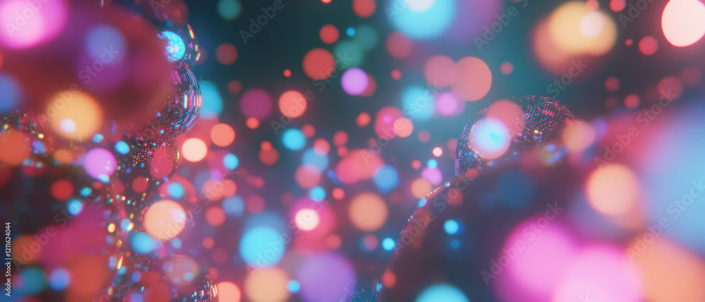 Poster Abstract clusters depict data points grouped by similarity for advanced analysis and mining
